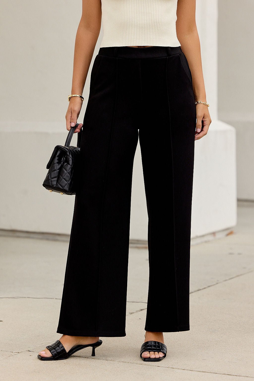 Buttery Soft Dress Pants - Black - Image 2