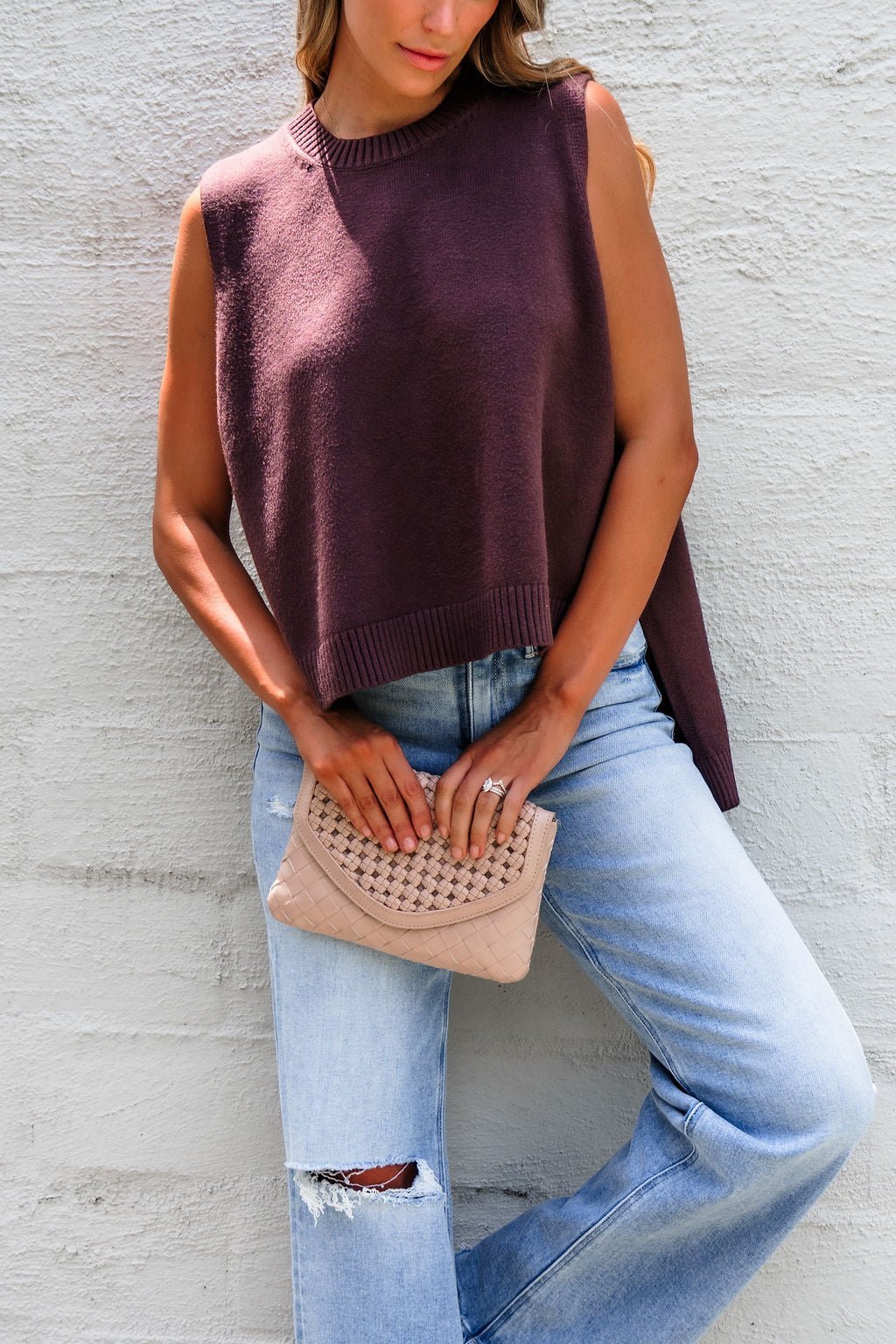 Nine To Five Cashmere Sweater - Mocha - Image 8