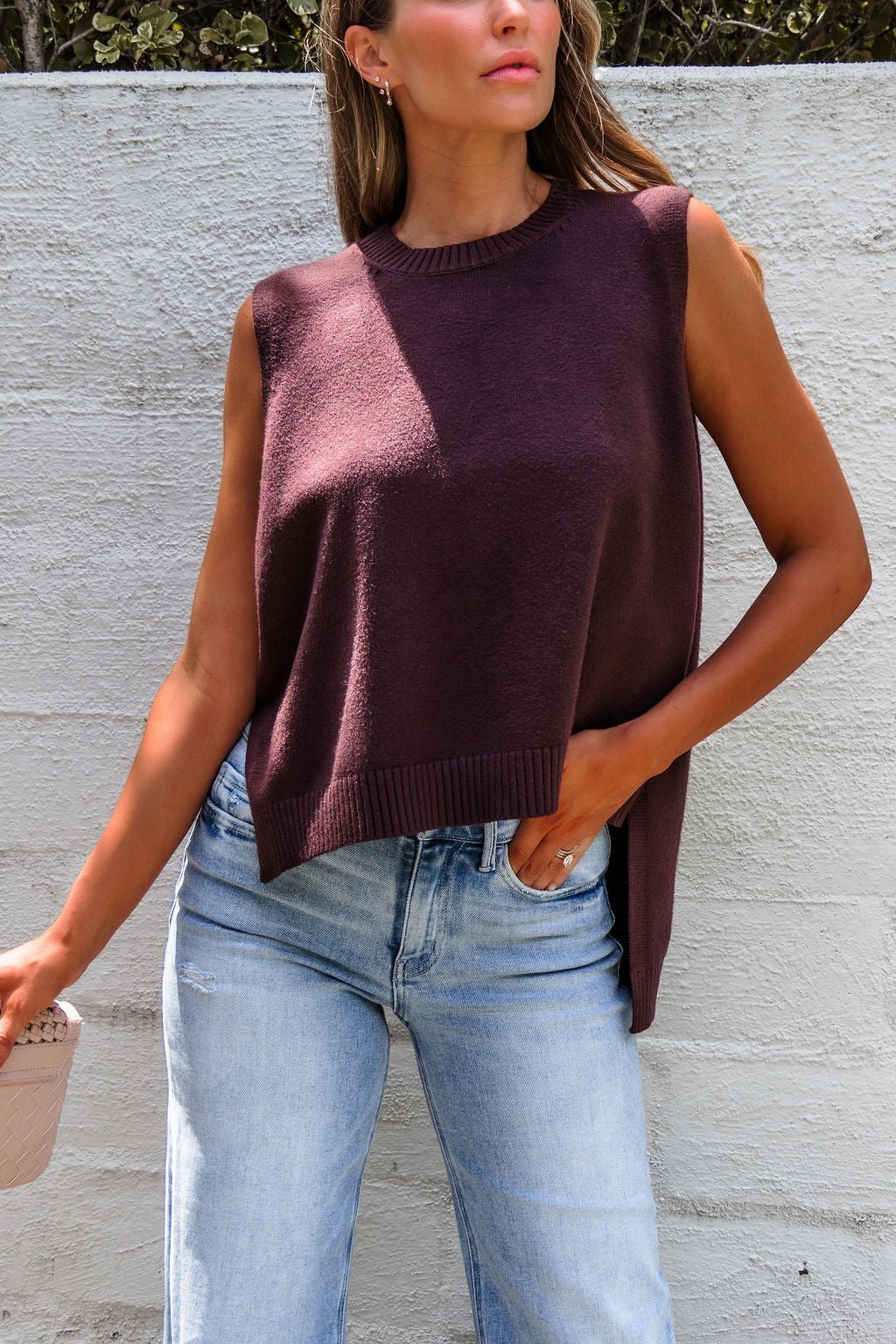Nine To Five Cashmere Sweater - Mocha - Image 9