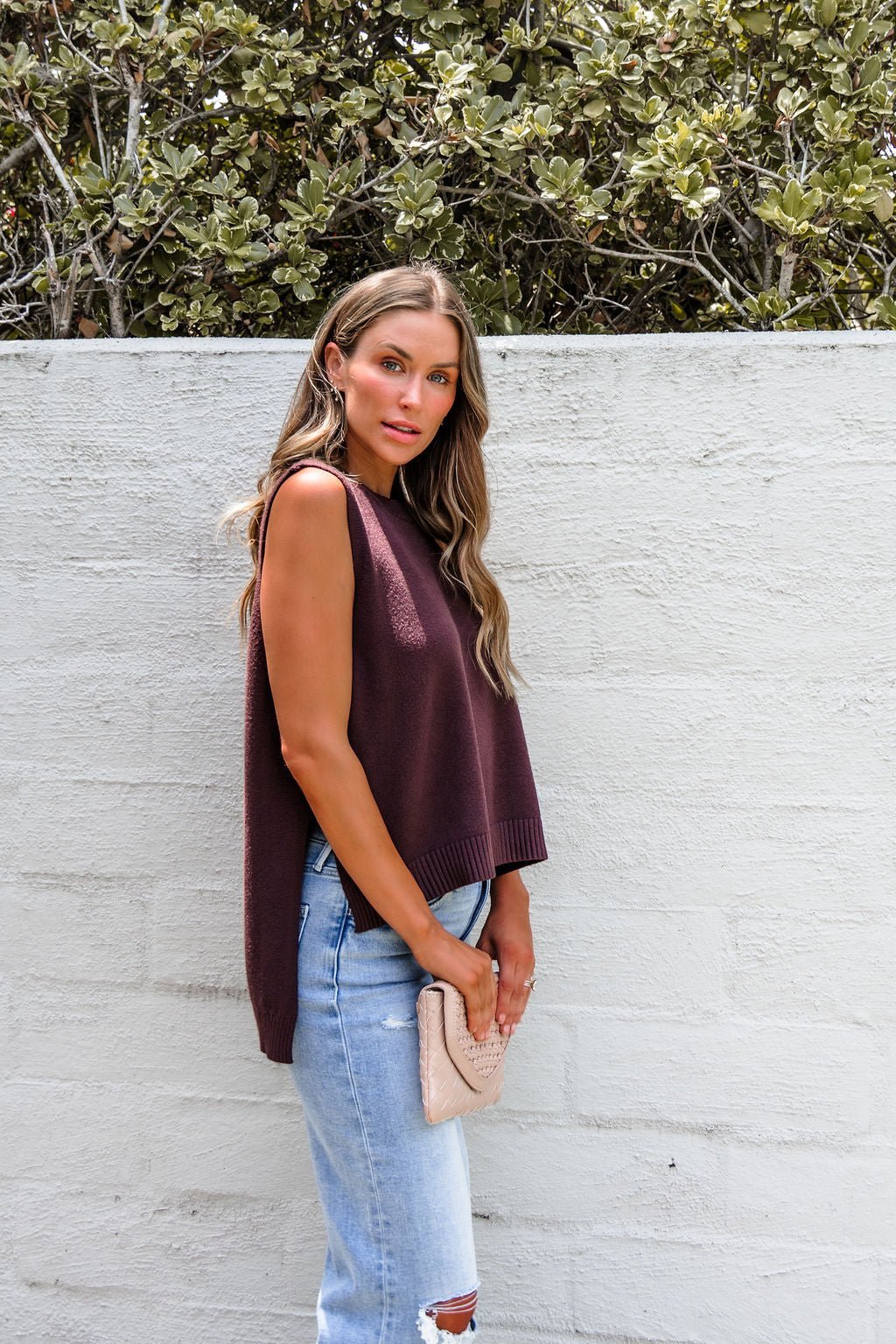 Nine To Five Cashmere Sweater - Mocha - Image 7