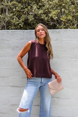 Nine To Five Cashmere Sweater - Mocha