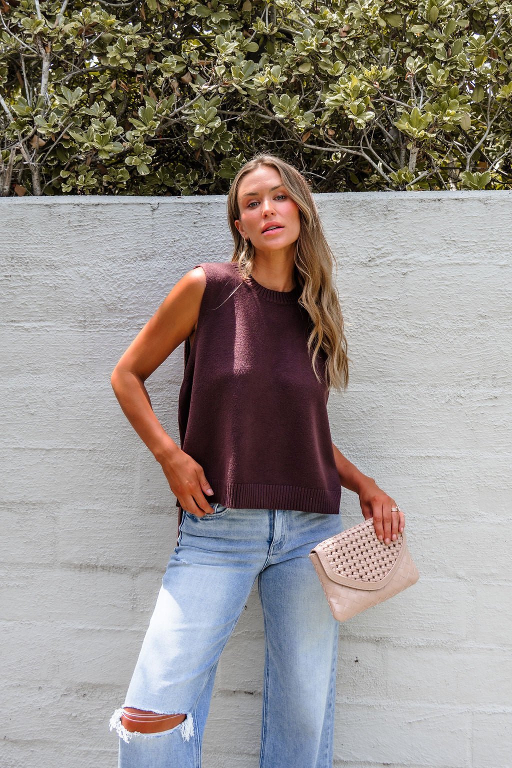 Nine To Five Cashmere Sweater - Mocha