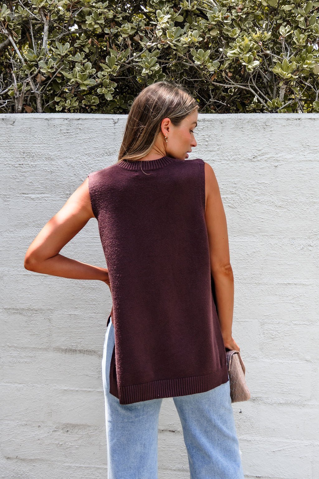 Nine To Five Cashmere Sweater - Mocha - Image 10